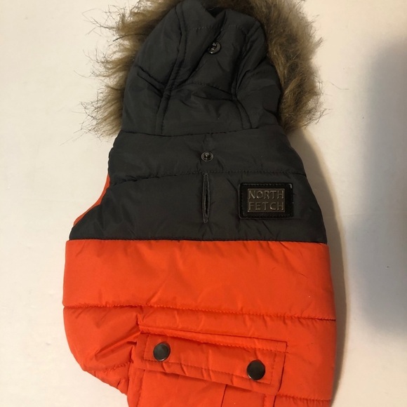 Dog Jacket. Orange. XS. Like NEW - Picture 1 of 4